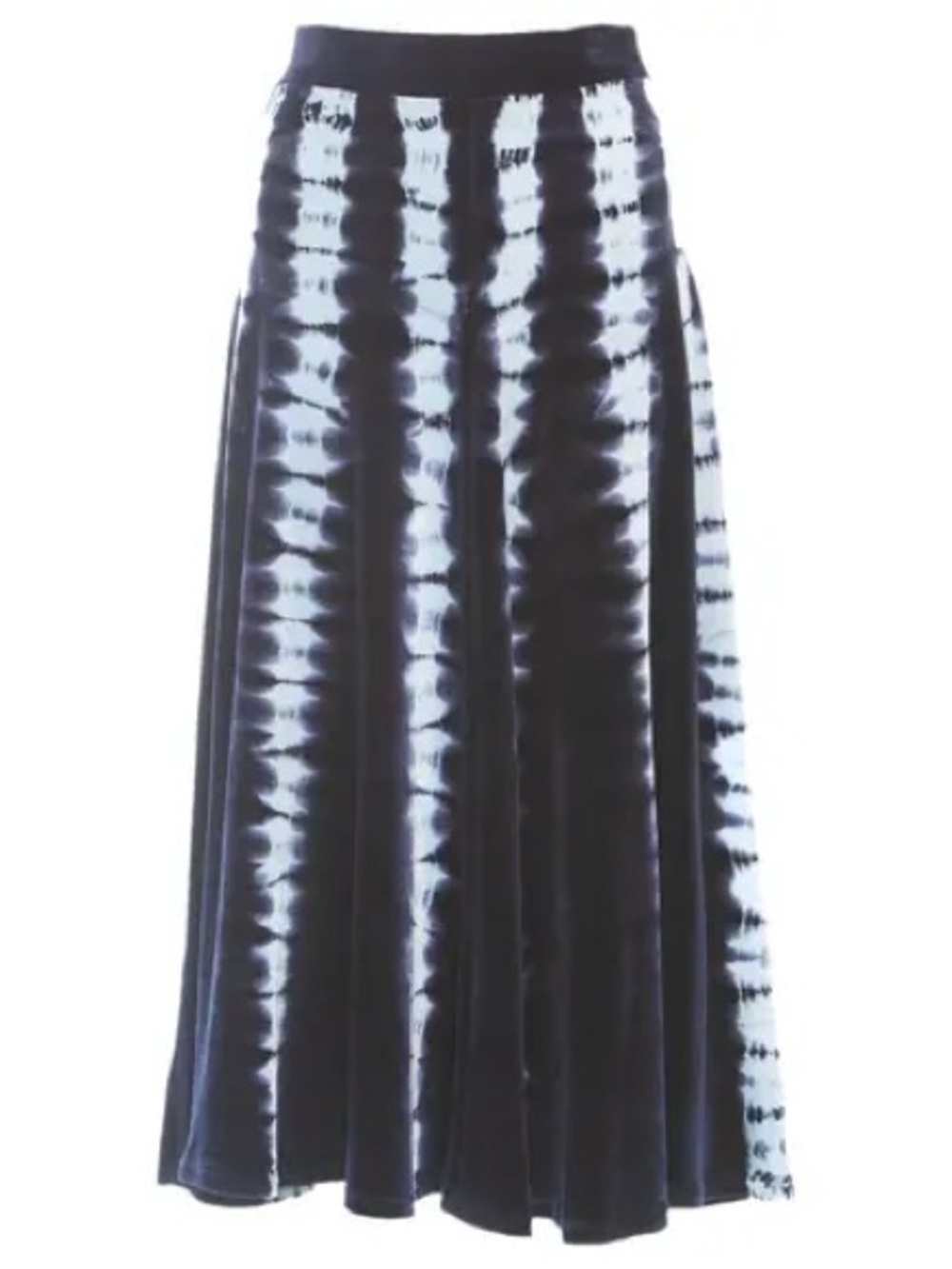 Proenza Schouler blue Black and White Tie-Dye Maxi Skirt sz S